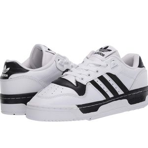 Adidas Rivalry low blk wht fresh brand new og box